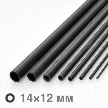 Трубка карбонова &empty;14&times;&empty;12&times;1000 мм tub14 фото