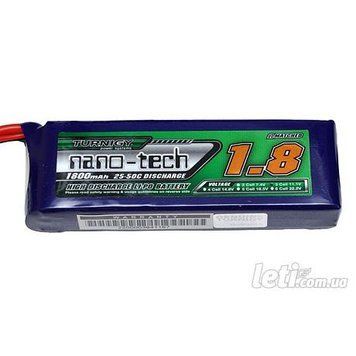 Turnigy Nano-Tech 1800mah 3S 25C 3s1800mah25c фото