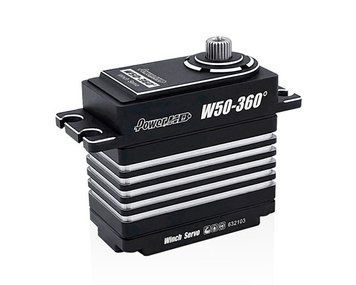 Сервопривід Power-HD W50-360 80г / 50кг / 0.09сек 50360 фото