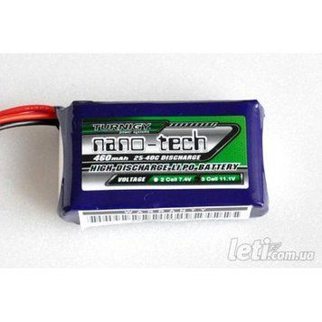 Turnigy Nano-Tech 460mah 3S 25C 3s0460mah25c фото