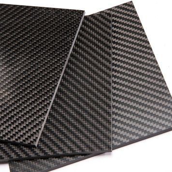 Лист карбоновый 3K Twill 1,0x500x500 ТКр-1,0-500-500 фото