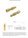 Конектор AMASS 4 mm Gold Connector (довжина тато 15,5 мм) 4-15-5 фото 3