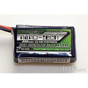 Turnigy Nano-Tech 850mah 2S 25C 2s0850mah25c фото