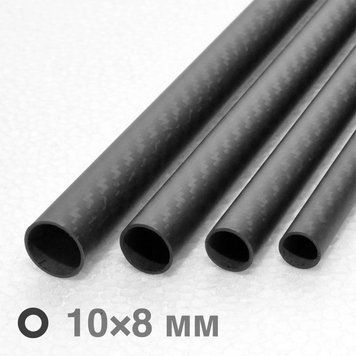 Трубка карбонова 3K Twill &empty;10&times;&empty;8&times;1000 мм vub10 фото