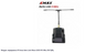 JR Emax Aeris Link Micro ELRS 915 Mhz 2W DjFly модуль передатчика 9152 фото 7