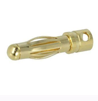 Конектор AMASS 4 mm Gold Connector Male (тато, довжина 19,4 мм) 4194 фото