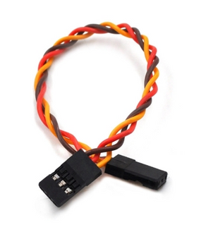 Подовжувач проводу, 20 см, JR, 22AWG Female- Female (мама-мама) 20-JR-22AWG фото