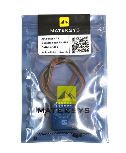 Магнитометр Matek CAN-L4-3100 RM3100 DroneCAN (геомагнитный датчик) 43100 фото