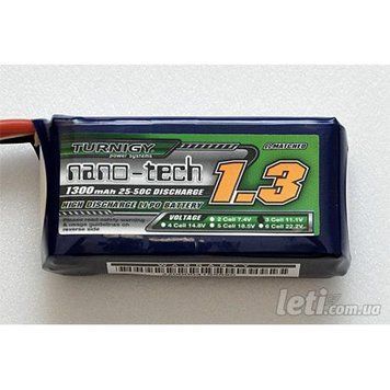 Turnigy Nano-Tech 1300mah 3S 25C 3s1300mah25c фото
