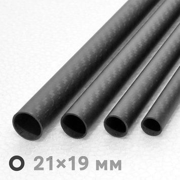 Трубка карбонова 3K Twill &empty;21&times;&empty;19&times;1000 мм vub21 фото